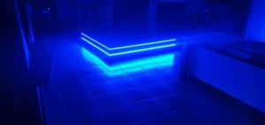 light set stage built by Setsational